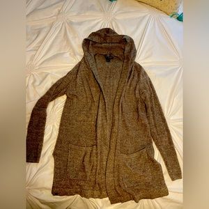 Barefoot Dreams sweater jacket. Cozy for lounging or out and about over a tee.